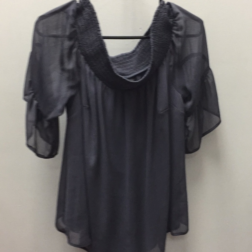 Torrid Gray Blouse size 0x